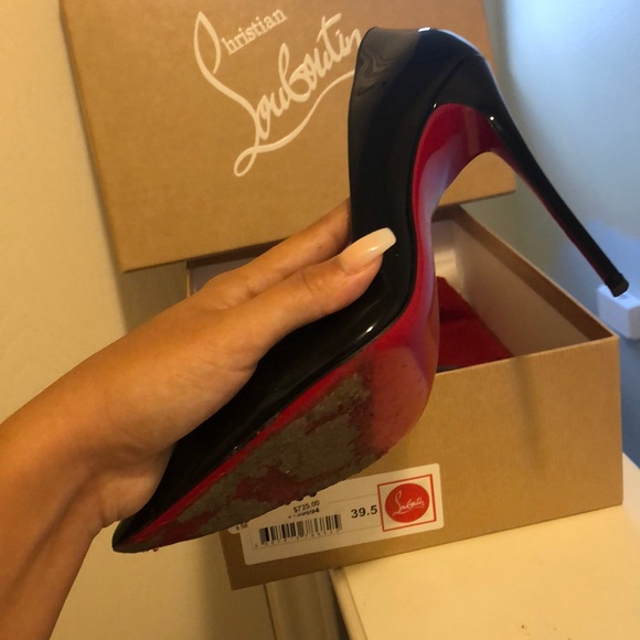 Christian Louboutin Paris Black Heels - Picture 3 of 3
